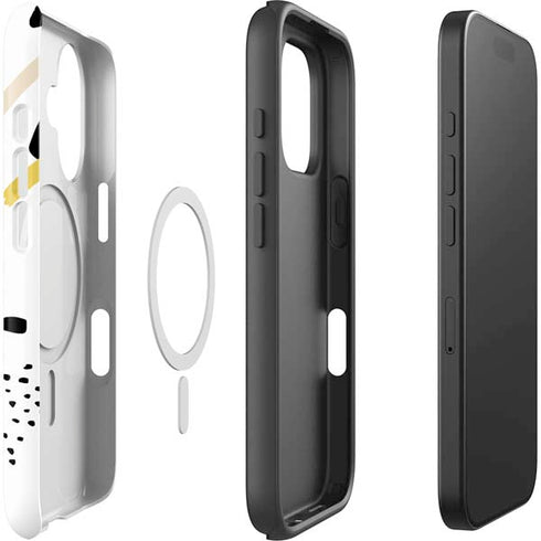 Dots and Dashes iPhone 16 Plus Magsafe Impact Case